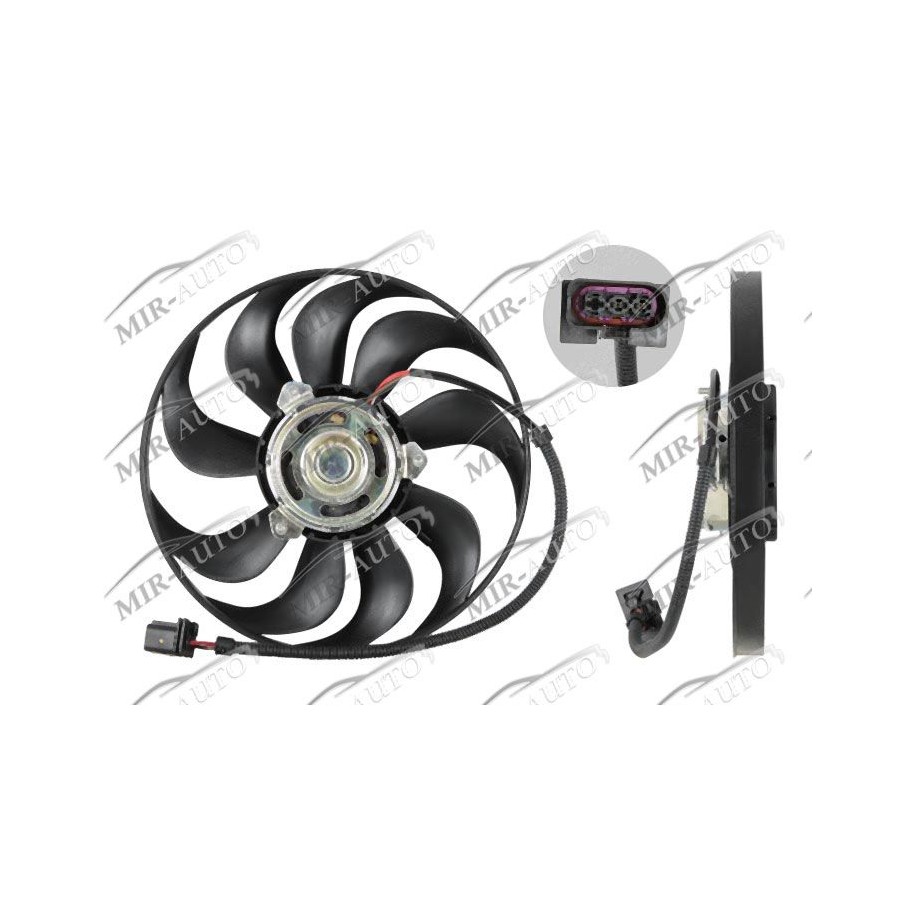 Fan without shroud/support