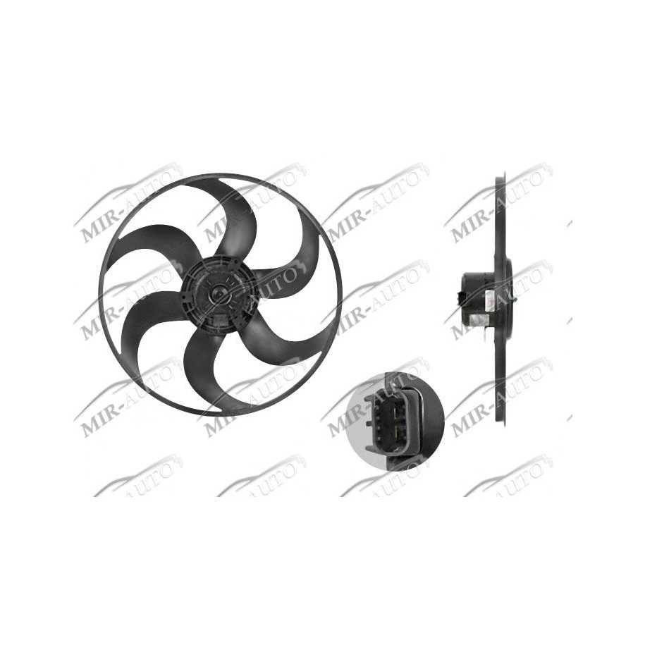 Fan without shroud/support