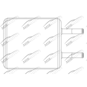 Salono šildymo radiatorius