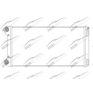 Variklio aušinimo radiatorius