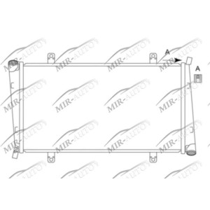 Variklio aušinimo radiatorius