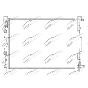 Variklio aušinimo radiatorius
