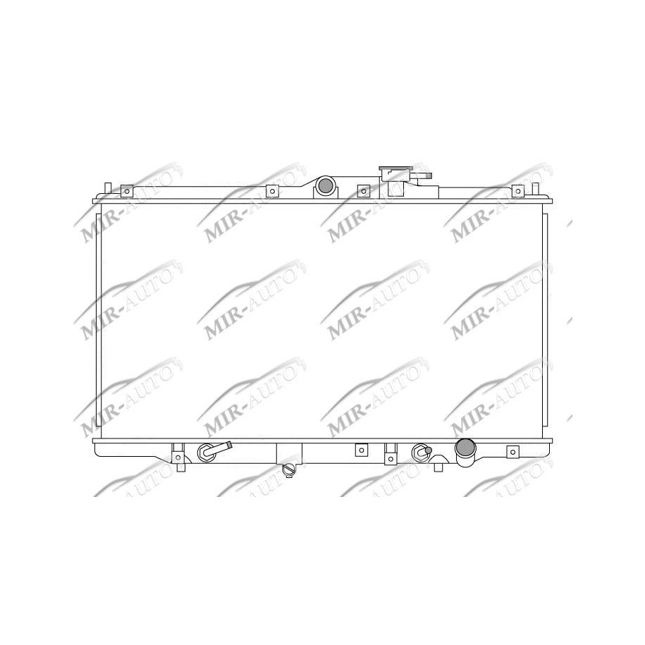 Variklio aušinimo radiatorius