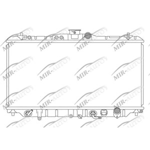 Variklio aušinimo radiatorius