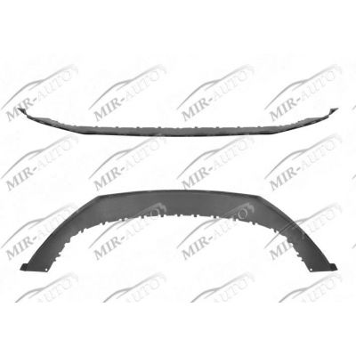 Front bumper spoiler