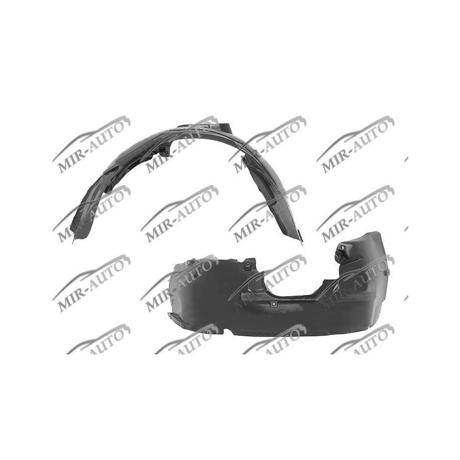 Plastic inner fender