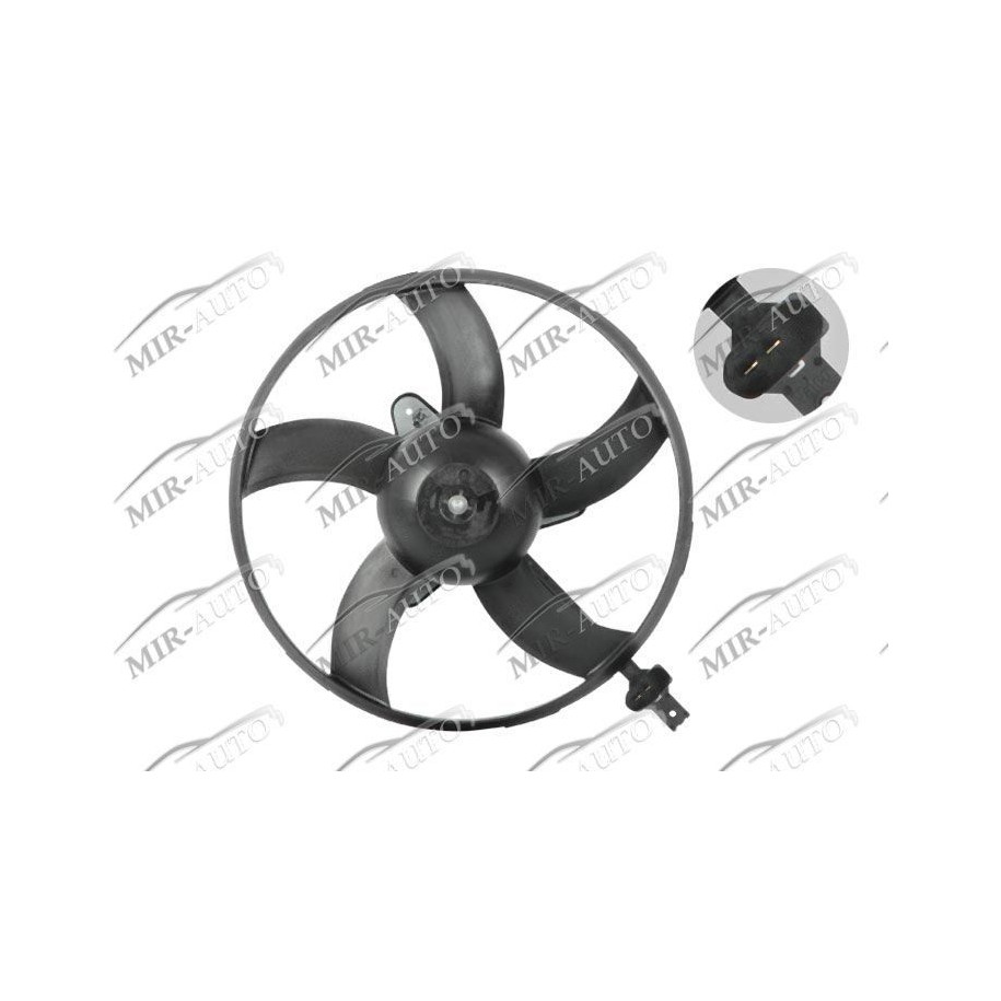 Fan without shroud/support