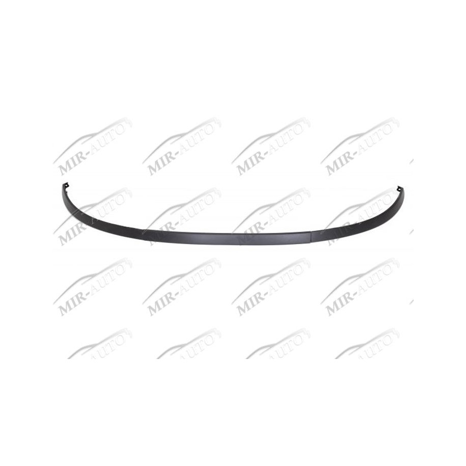 Front bumper spoiler