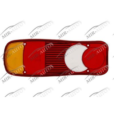 Tail light lens