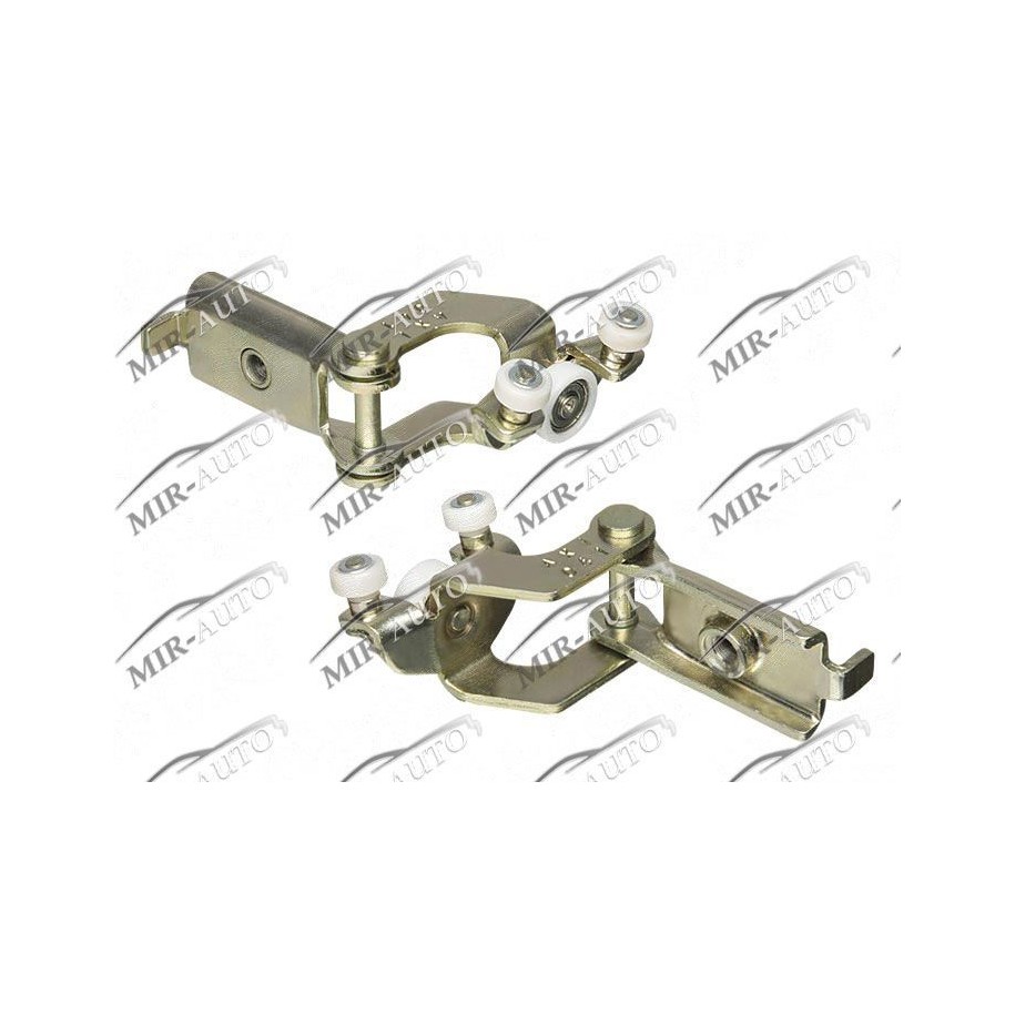 Sliding door pulleys