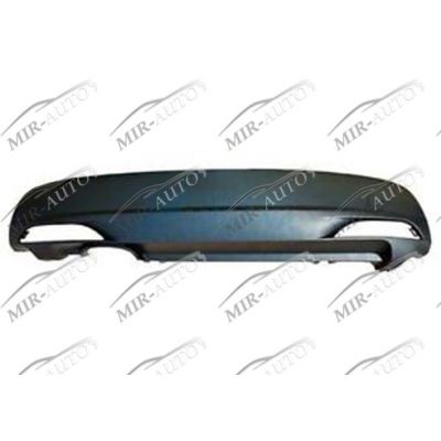 Rear bumper spoiler