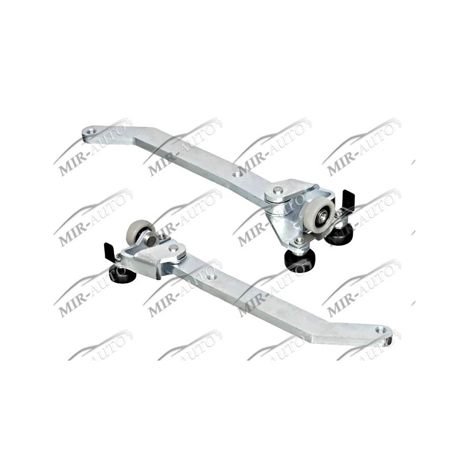 Sliding door pulleys