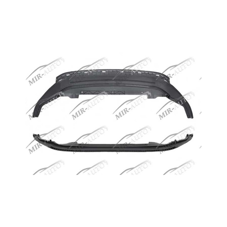 Спойлер бампера переднего