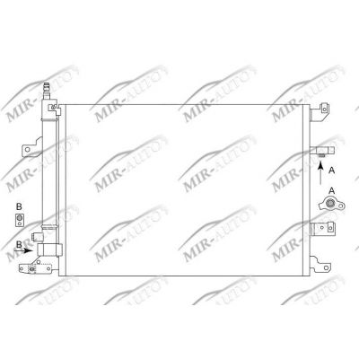 AC condenser without receiver drier