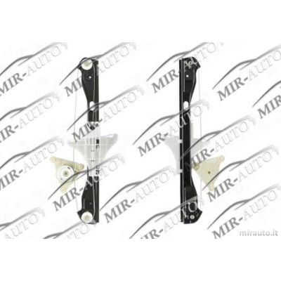 Power window regulator w/o motor