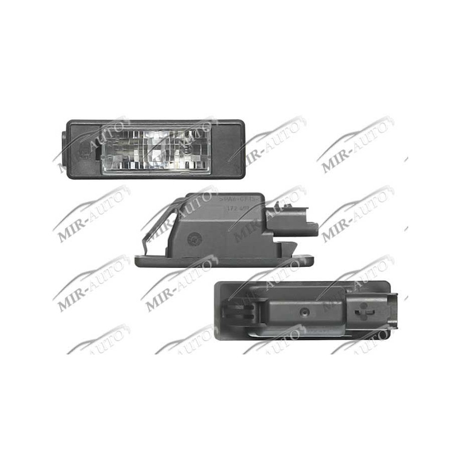 Licence plate light