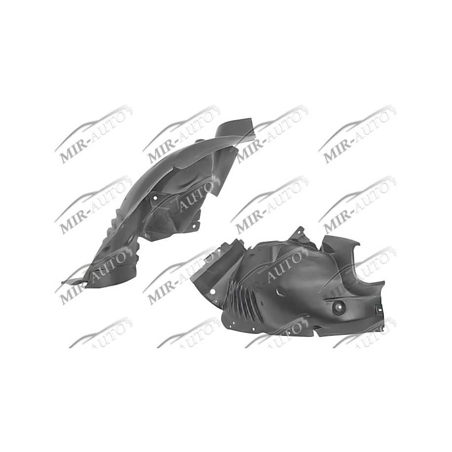 Plastic inner fender