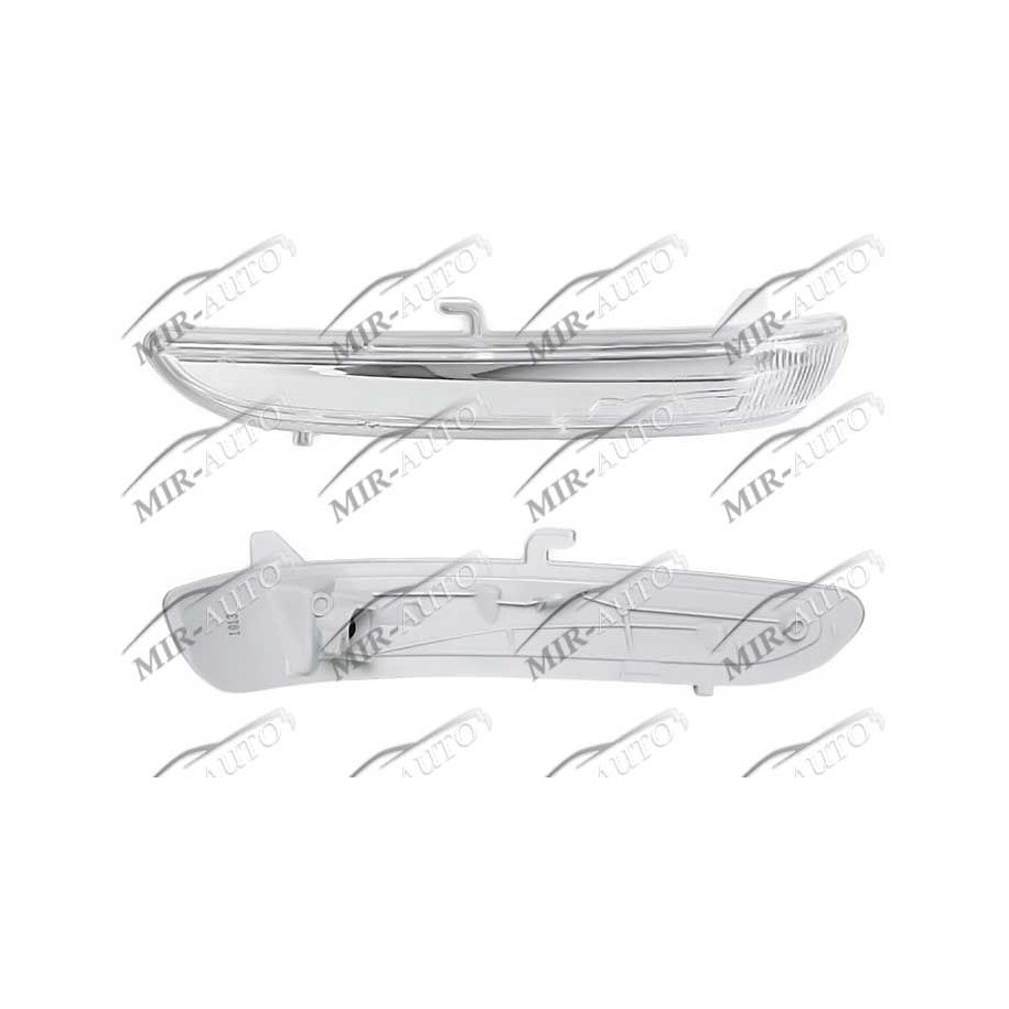 Posūkio žibintas veidrodyje