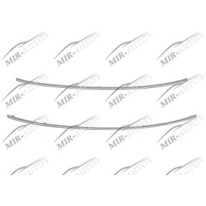 Накладка решетки бампера