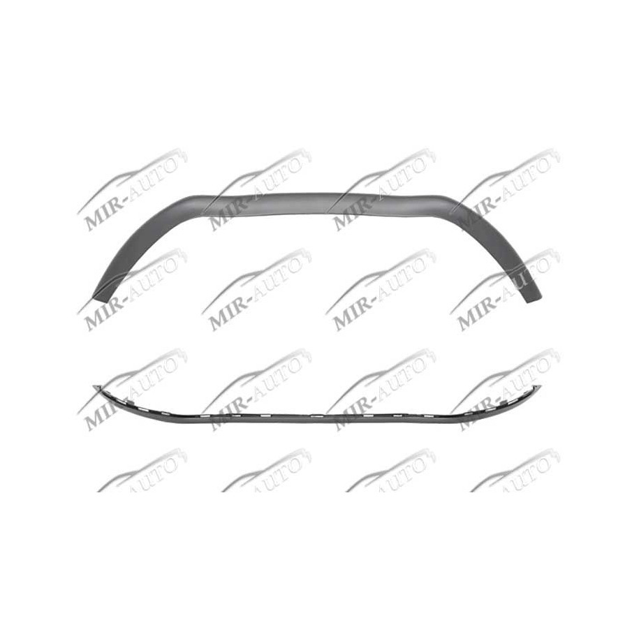 Front bumper spoiler