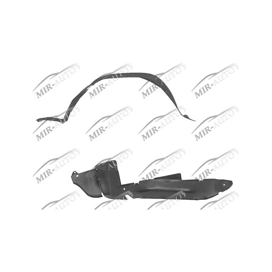 Plastic inner fender