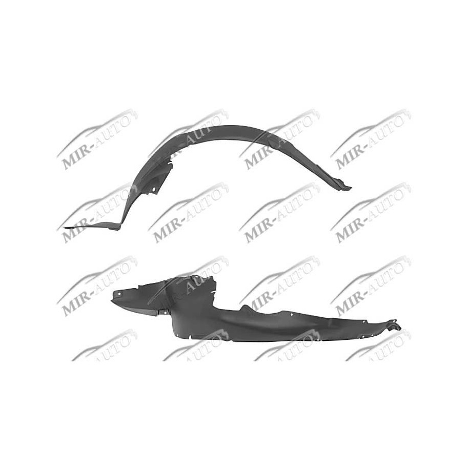 Plastic inner fender