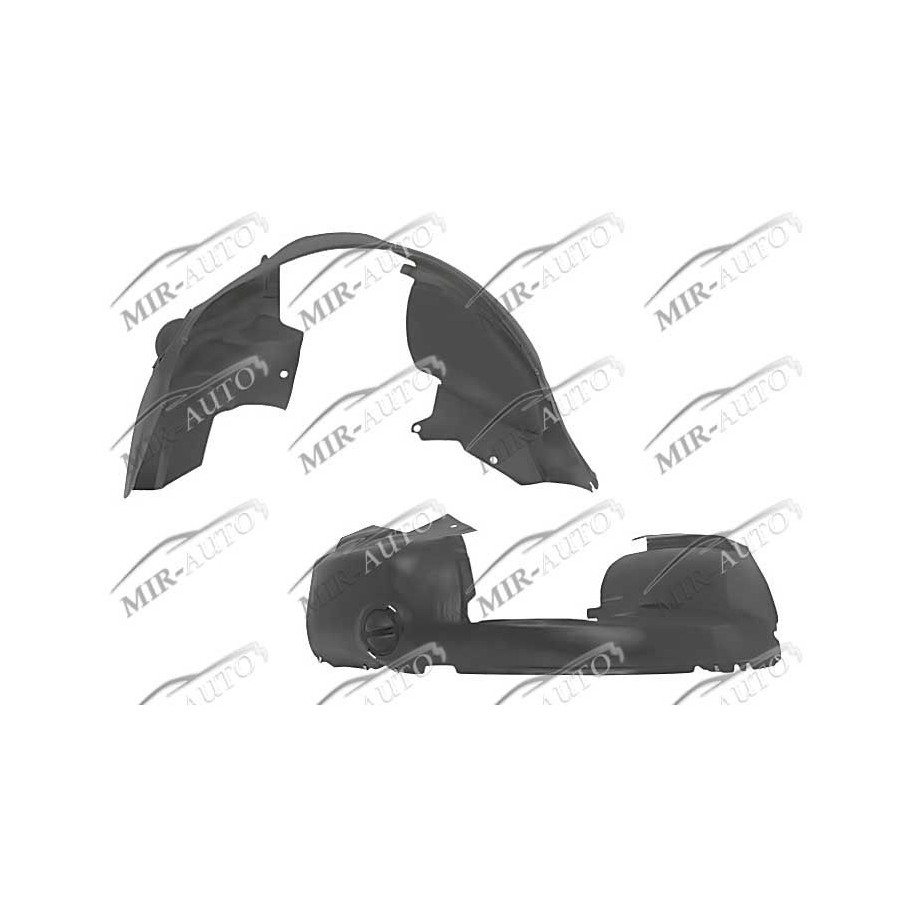 Plastic inner fender