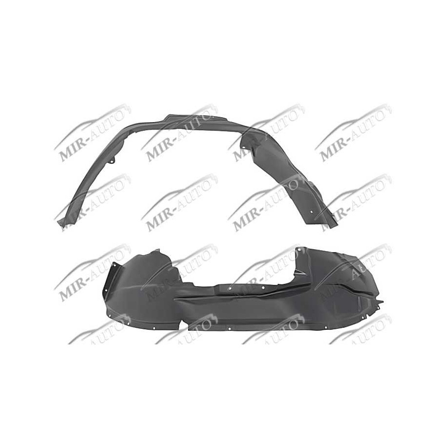 Plastic inner fender