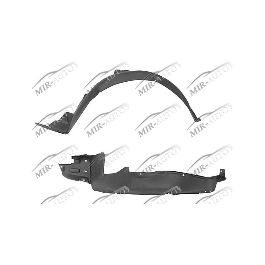 Plastic inner fender