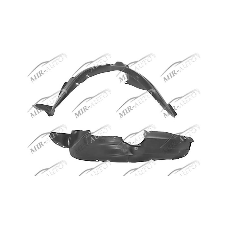 Plastic inner fender