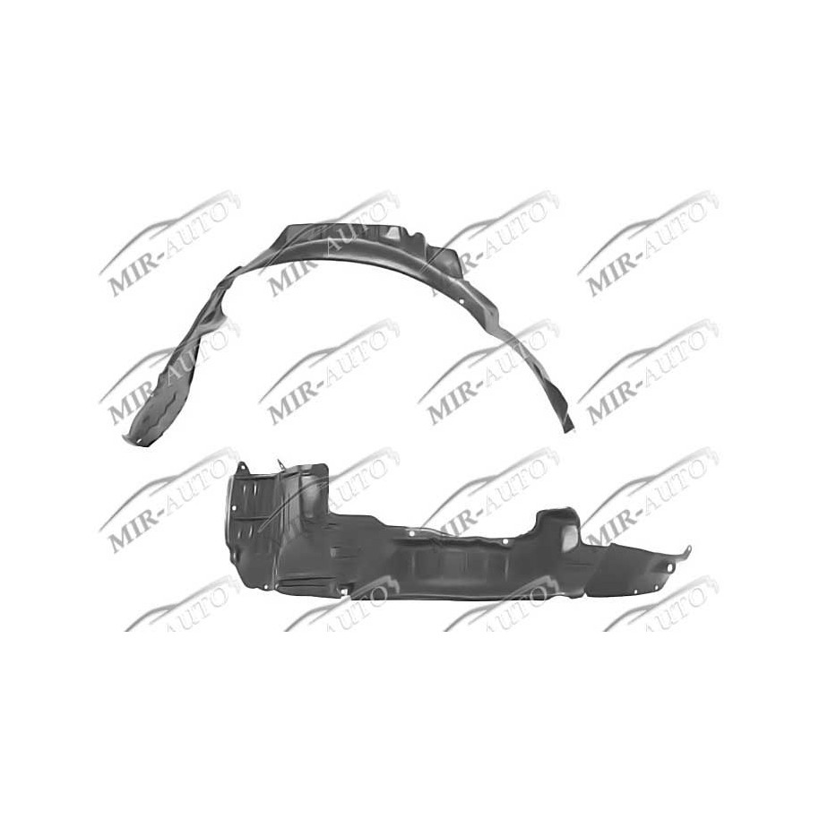 Plastic inner fender