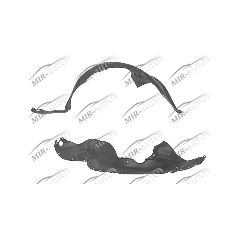 Plastic inner fender