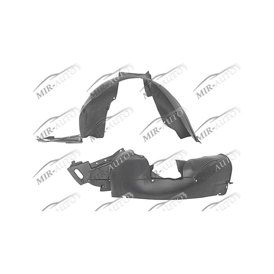 Plastic inner fender