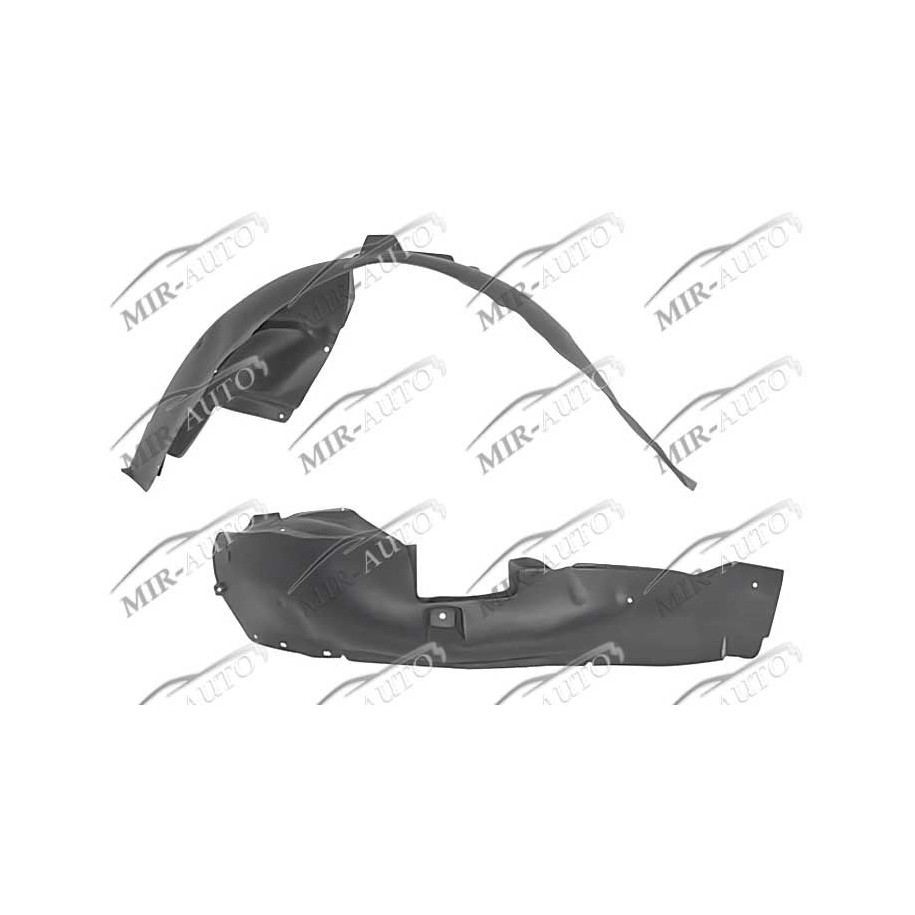 Plastic inner fender