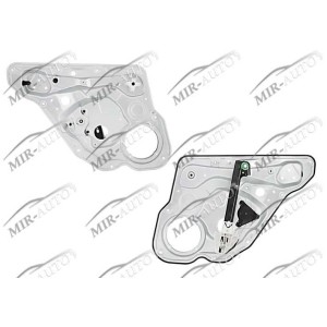 Power window regulator w/o motor