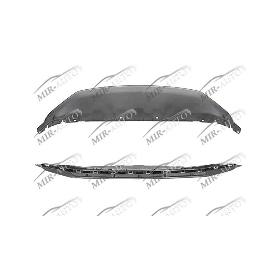 Front bumper spoiler