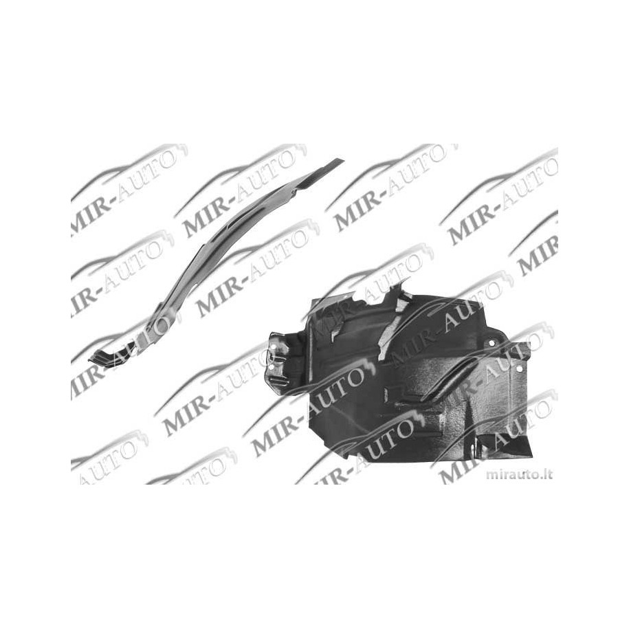 Plastic inner fender