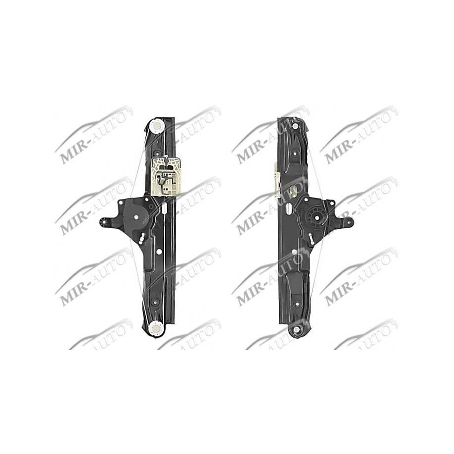 Power window regulator w/o motor
