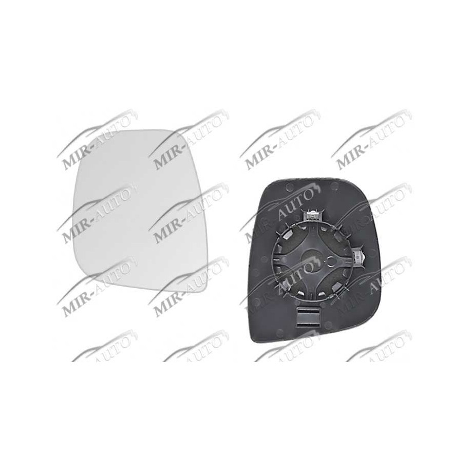 Door mirror glass base