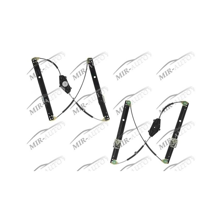 Power window regulator w/o motor