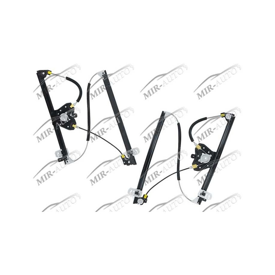 Power window regulator w/o motor