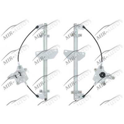 Power window regulator w/o motor