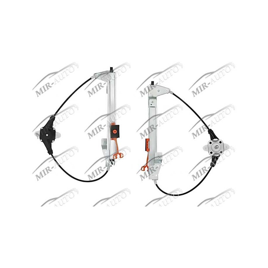 Manual window regulator