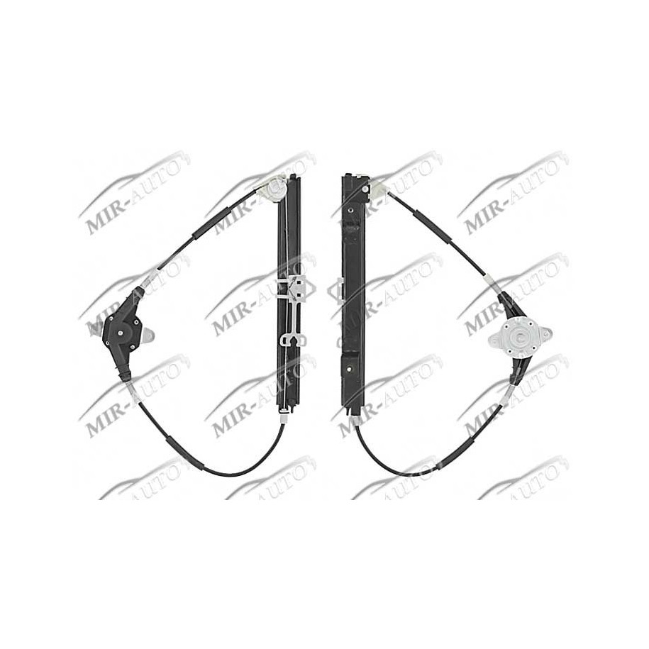 Manual window regulator