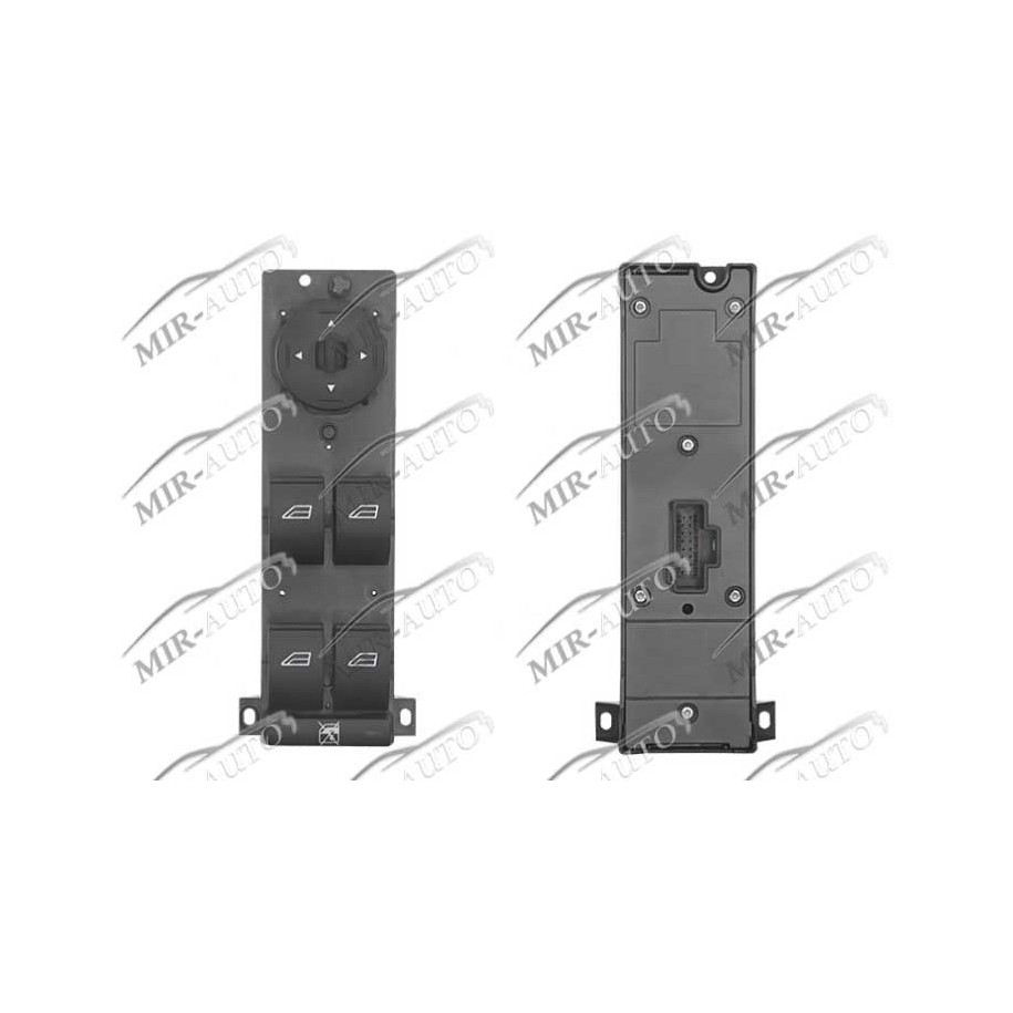 Window regulator and mirror adjusting switch