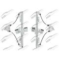 Power window regulator w/o motor