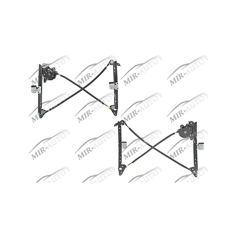 Power window regulator w/o motor