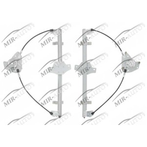 Power window regulator w/o motor