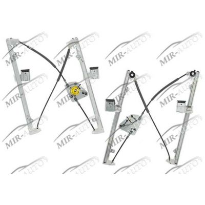 Power window regulator w/o motor