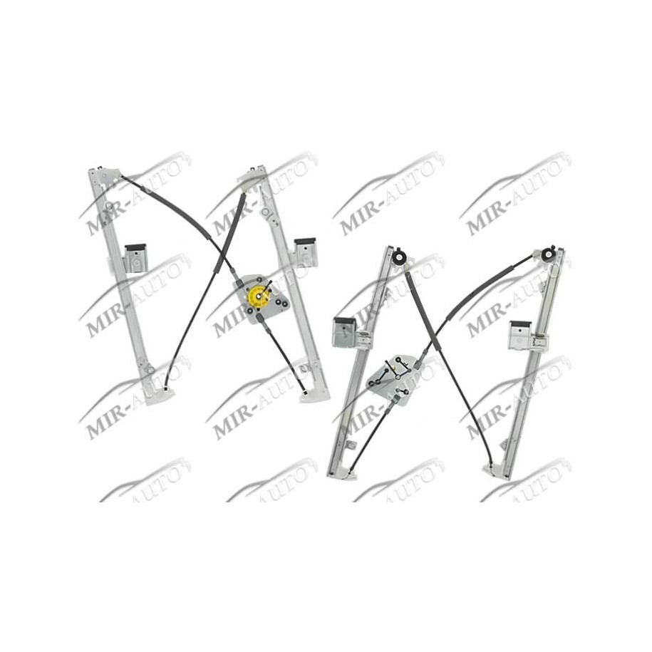 Power window regulator w/o motor